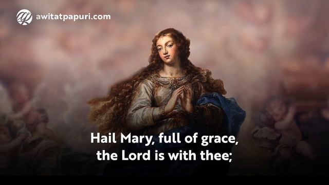 Angelus (English) • Catholic Prayer