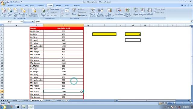 =Sumif( ) Formula in Excel in Hindi (TOP 5: Example for Sumif and Countif Formula) by Tech Guru Plu смотреть онлайн