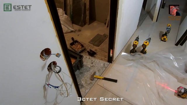 Скрытые двери Эстет прямого и обратного открывания. Бонус в конце видоса! смотреть онлайн