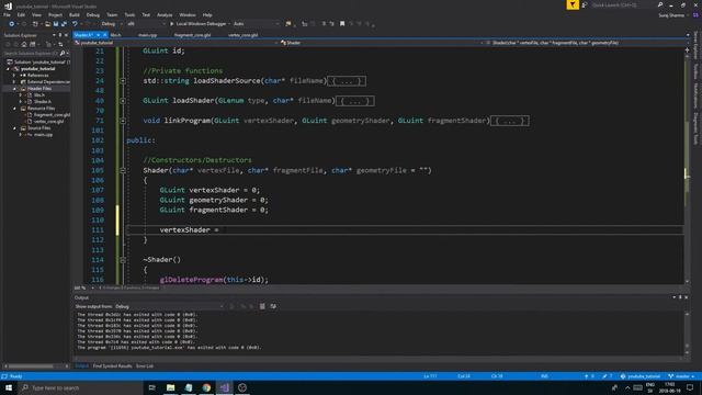 OpenGL/C++ 3D Tutorial 21 - Shader Class (More efficient!) смотреть онлайн