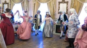 Мастерская исторического танца "АНТРЭ"  Бранль 2