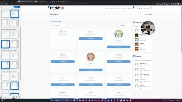 Free BuddyX Theme Sidebar Options | Best WordPress Social Network Theme 2023 смотреть онлайн