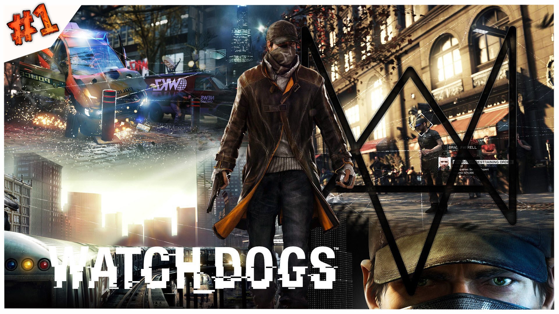 Осторожно, злая собака!//Watch Dogs//#1