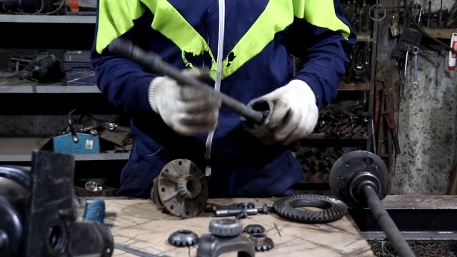 Зачем точить сателлиты? Редуктор из моста смотреть онлайн