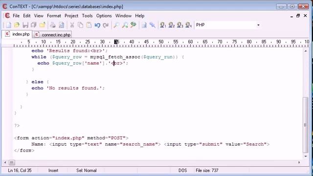synapseindia php development Tutorial 133 LIKE With a Search Engine Example Part 4 смотреть онлайн