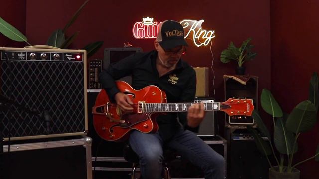 Gretsch G5420TG  - Orange Stain X Tortoise Accents In Harmony