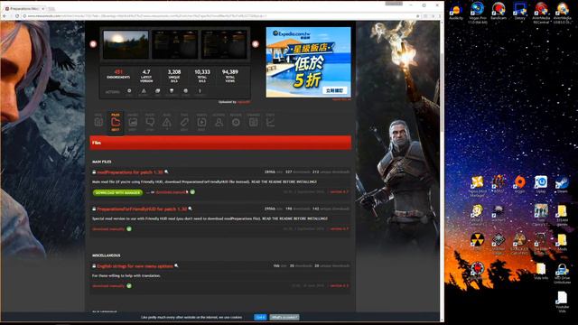 The Witcher 3: Mod介紹&安裝教學 - #6 Preparations Mod смотреть онлайн