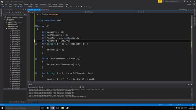 C++ Example 33 - Dynamic Arrays using Pointers (Detailed long explanation) смотреть онлайн