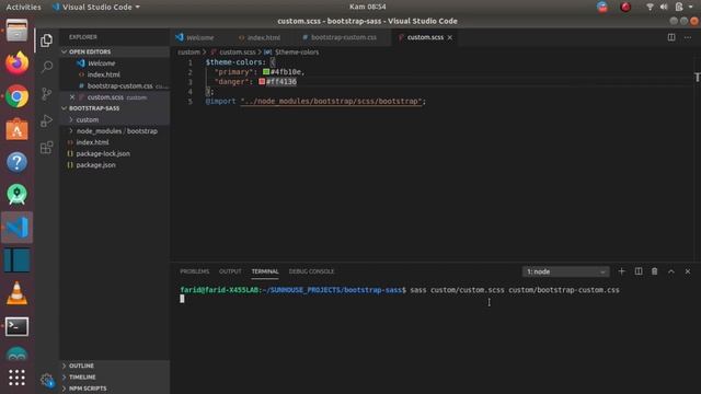 Penggunaan SASS untuk Merekayasa Tema Bootstrap смотреть онлайн