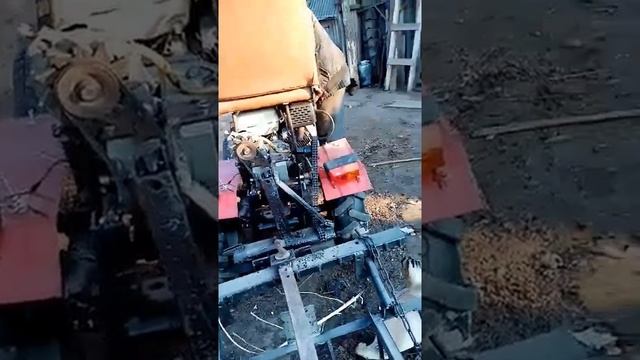 Самодельный минитрактор с мотоблока штенли(Stenli) 1100. смотреть онлайн