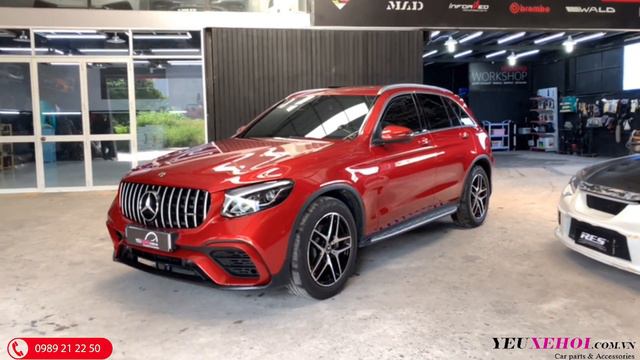 MERCEDES GLC 200 250 300 UP GLC63S BODYKIT смотреть онлайн