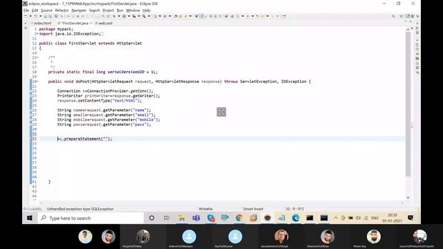 Database Connection With MySQL In Servlet , Generic Servlet , Http Servlet || doGet, doPost смотреть онлайн