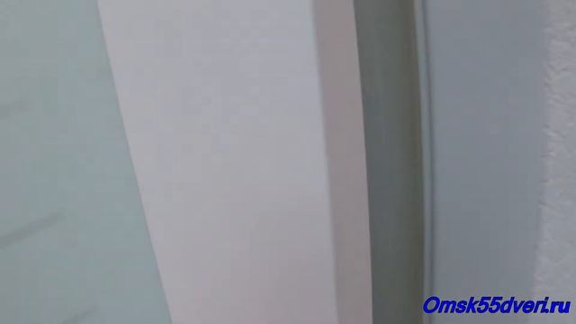 omsk55dveri.ru Сан-ремо-5 Vinyl Ваниль Стекло триплекс белый межкомнатная дверь смотреть онлайн