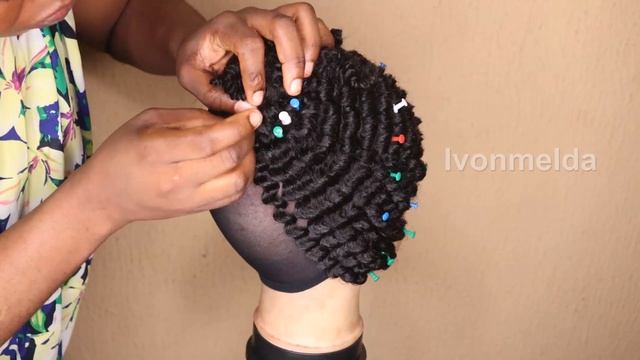 DIY Natural Hair Crochet Wig Tutorial Using Expression Braid Extension - Natural Hairstyle Tutorial смотреть онлайн