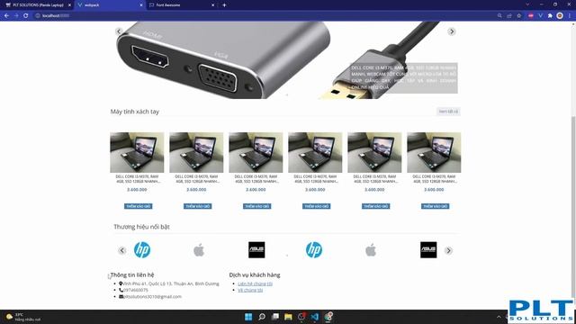 Lập trình Web với Vue.js - Tạo Slide Thương hiệu và Footer cho Trang Web bán hàng смотреть онлайн
