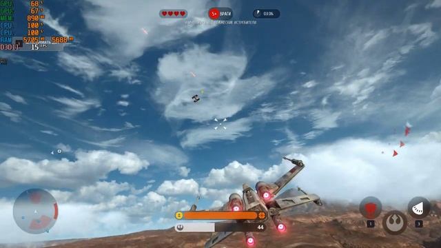 Star Wars Battlefront (2015) on Low-End LAPTOP Test (Integrated - AMD R3 Graphics, AMD A4-9120) смотреть онлайн