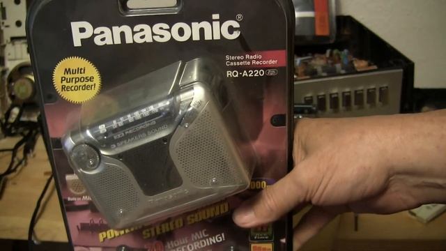 Smallest Stereo Cassette with Loudspeaker Panasonic RQ A220 Sony WM GX221 Supertech ST 520 San смотреть онлайн