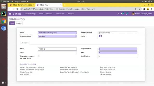 Generate Barcode For Products Using Automated Action In Odoo смотреть онлайн