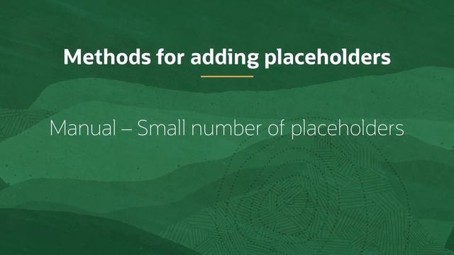 6.2.2 - Using Place Holders || Oracle ACONEX Complete Course смотреть онлайн