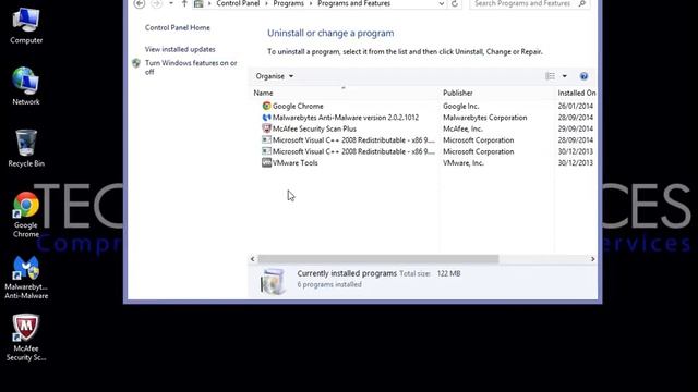 How To Remove McAfee Security Scan Plus From Windows 7 & 8 смотреть онлайн