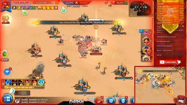 Fun Ark: Swarming Cities after Obelisk TP 🔴 Match #3 - Rise of Kingdoms ROK Fleisch смотреть онлайн