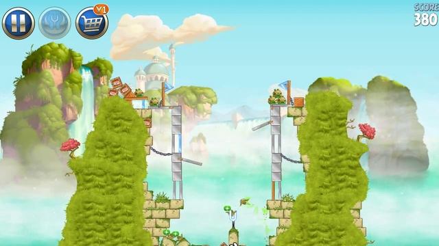 Прохождение игры Angry Birds Star Wars 2:Naboo Invasion(планета добра) 11-20ч. смотреть онлайн