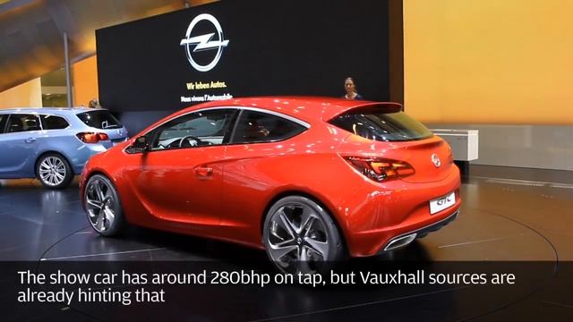 Paris motor show 2010 - Vauxhall GTC Paris смотреть онлайн