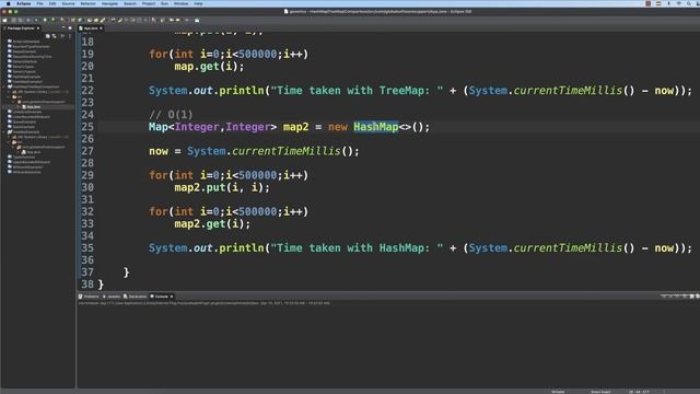 Comparing TreeMaps and HashMaps Performance (Running Time Complexity) смотреть онлайн