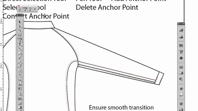 Learn How To Use a Technical Apparel Design Flat-Step11.mp4 смотреть онлайн