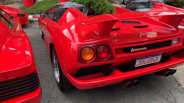 Ferrari F50 e Lamborghini Diablo dando rolê de natal *João Vilkas* смотреть онлайн