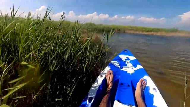 Бердянск. Заплыв на байдарках. Бердянская коса. Остров Дзендзик смотреть онлайн
