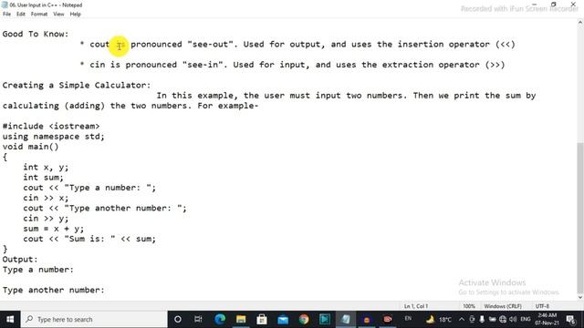 06. User Input in C++(OOPs)| c++| user input in c++ programming| c++ programming engineering| смотреть онлайн