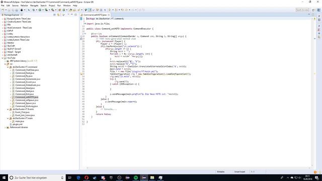 Minecraft Motd Plugin Programmieren Deutsch [2018 - 1.12] смотреть онлайн