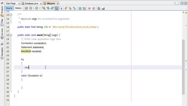 Connecting MySQL database with java ( মাইএসকিউএল ডাটাবেজের সাথে জাভার সংযোগ смотреть онлайн