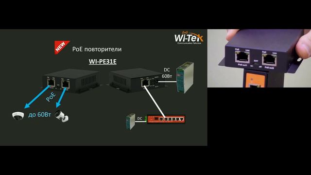 Вебинар "Wi-Tek: новинки весна 2020" смотреть онлайн