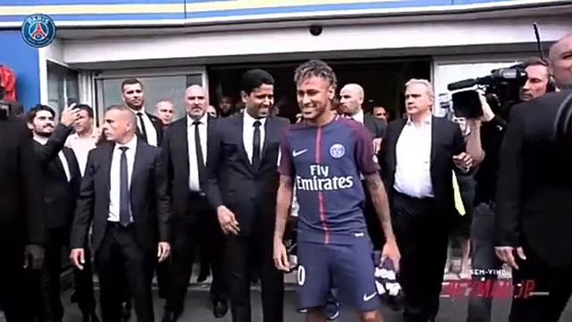 Неймар перешёл в ПСЖ/ все фото и видео, NEYMAR JR PSJ смотреть онлайн