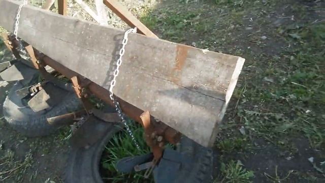 Копка картофеля самодельным минитрактором,самодельной "вееркой"! Неудача! смотреть онлайн