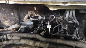 Форд Транзит 2.4D диагностика топливной системы