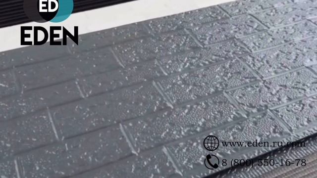 "Серый кирпич" на фасадных панелях Eden смотреть онлайн