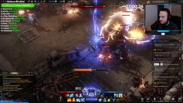Lost Ark Online PL LIVE Gameplay Epicka Misja Sorceress 40LVL Dużo Demonów смотреть онлайн