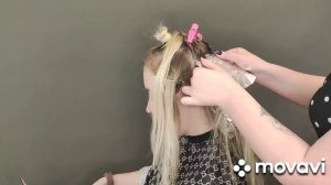 МЕЛИРОВАНИЕ ВОЛОС/Эффект сложного окрашивания/ Расческа для мелирования