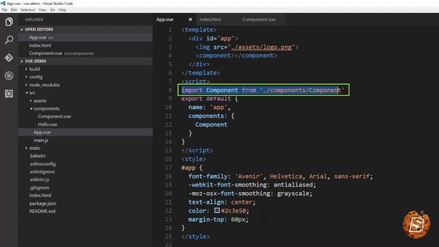 Vue.js 101 : Creating Component in CLI based project смотреть онлайн