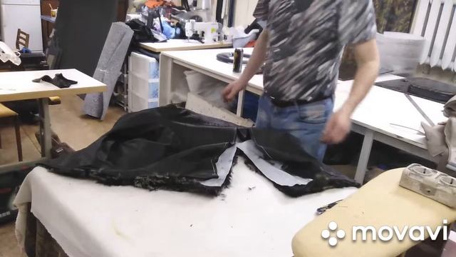 Как быстро и просто подогнать по фигуре кожанную зимнюю куртку. смотреть онлайн