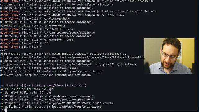 PS3 Linux - we also need to rebase some kernel patches again! смотреть онлайн