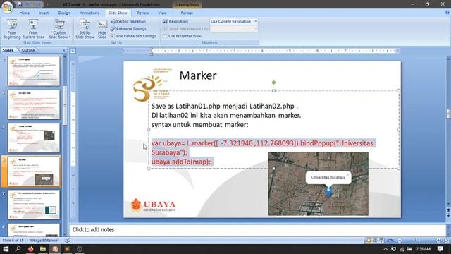 Leaflet - Introduction, Basemap, Markers смотреть онлайн