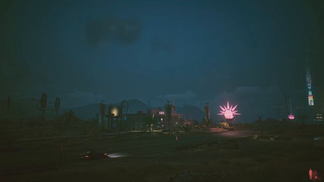 Roadside | Cyberpunk 2077 | D&D/Study/Projector Background + Ambience смотреть онлайн