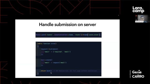Lara.camp 2023 - Hlaing Min Than - Laravel Vue + Inertia.js смотреть онлайн