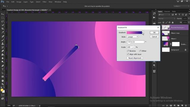 Cara Membuat Background Gradient di Photoshop || Tutorial Photoshop смотреть онлайн
