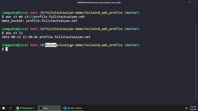 #1 Hosting Website Statis ke AWS S3 dengan AWS CLI смотреть онлайн
