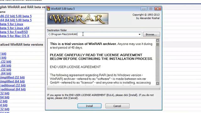 How to Download and Install Winrar for Vista смотреть онлайн